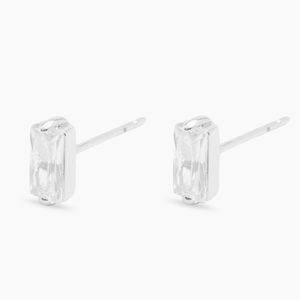 Gorjana Amara Solitaire Stud Earrings NWT